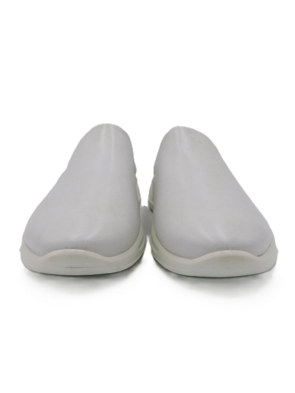 Ecco Flexure Runner Slide Slippers Mules | White | EUC | Size 41 /10-10.5 - Picture 4 of 10